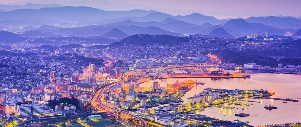 Nagasaki skyline - Japan