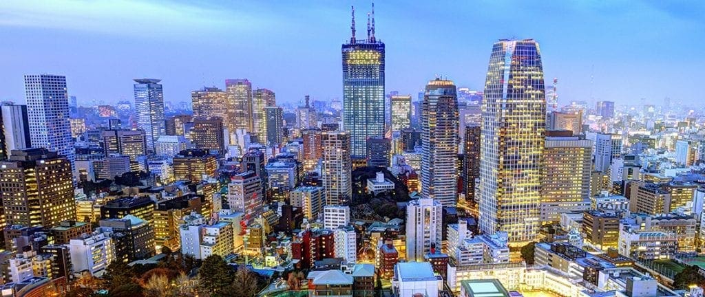 Tokyo city skyline - Japan