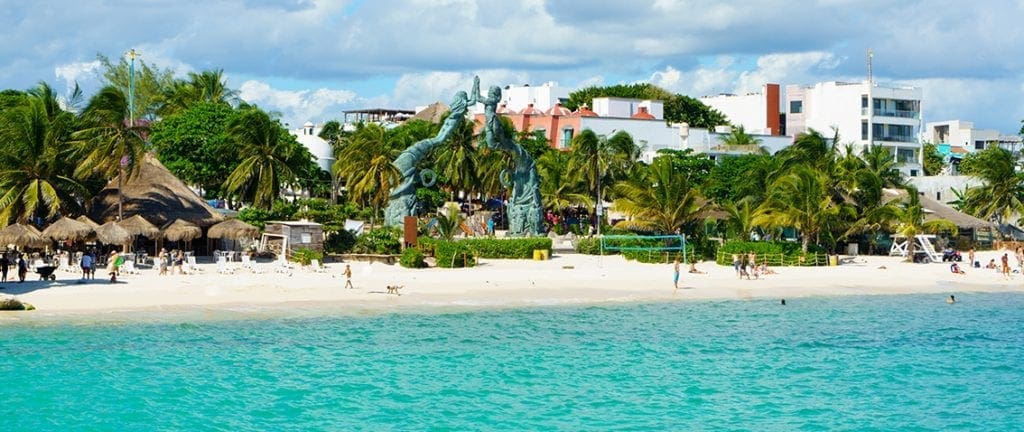 Playa del Carmen beach