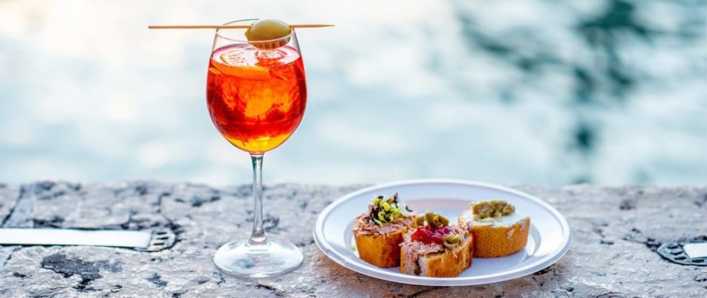 Delicious food in Venice