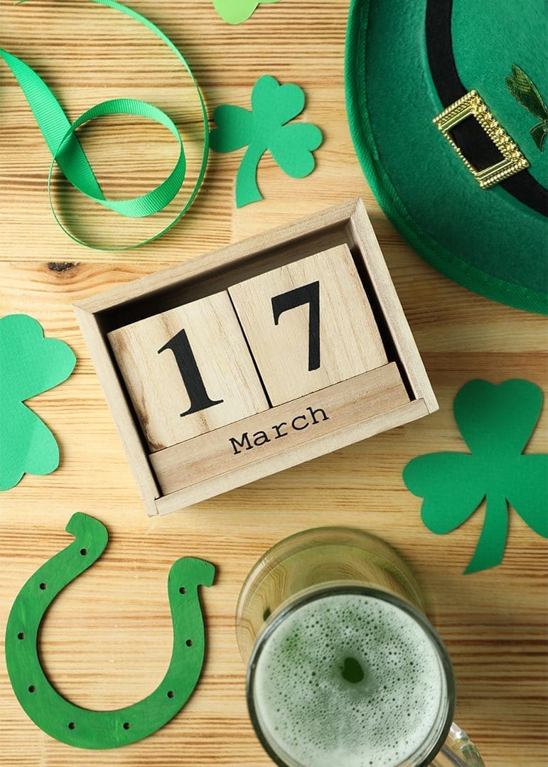 St. Patrick's Day date 17th March