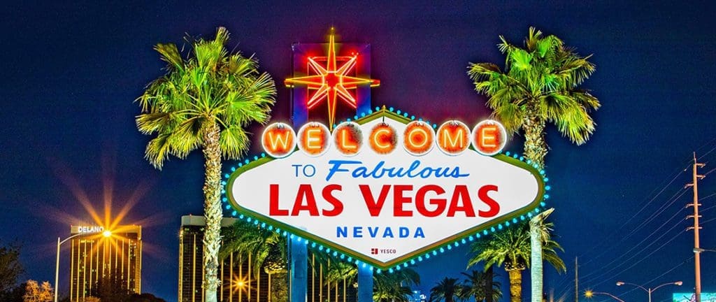 Welcome to Las Vegas sign