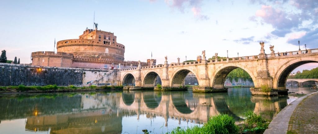 Castel Sant'Angelo during spring season.