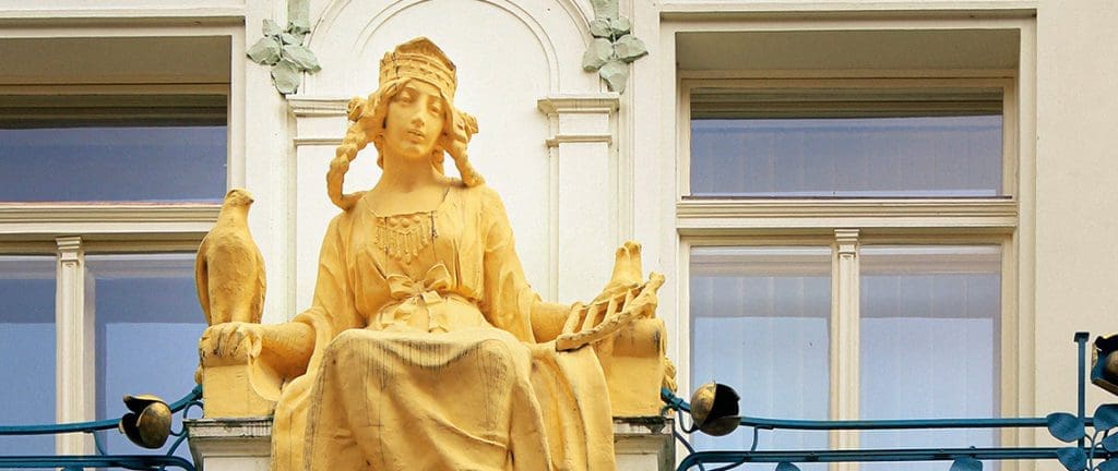 Princess Libuse at Karlova street 22, Prague