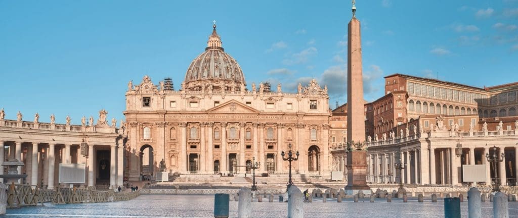 St. Peter's Basilica in the Vatican in Rome