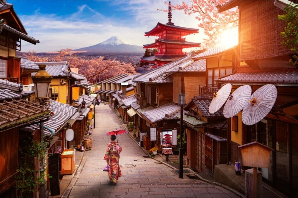 Kyoto, Japan, March