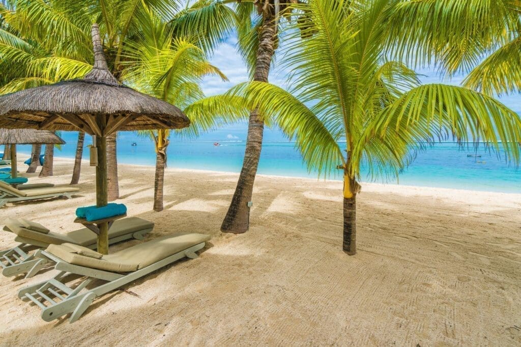 Le Morne Brabant beach