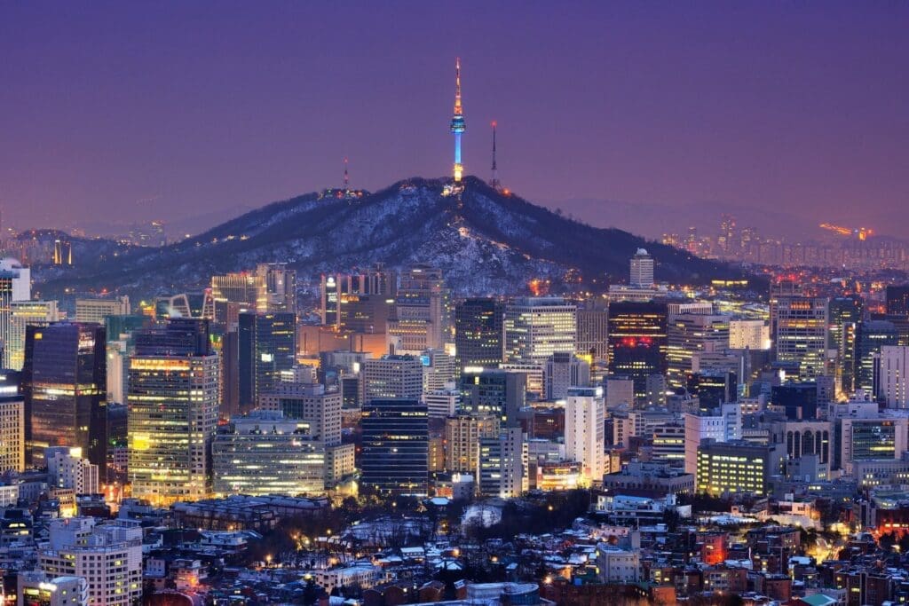 Seoul Skyline South Korea