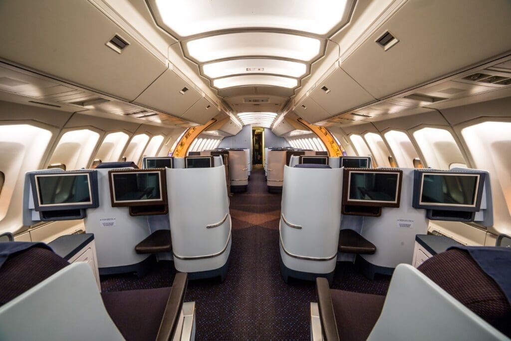 Business Class Deck / First Class Deck