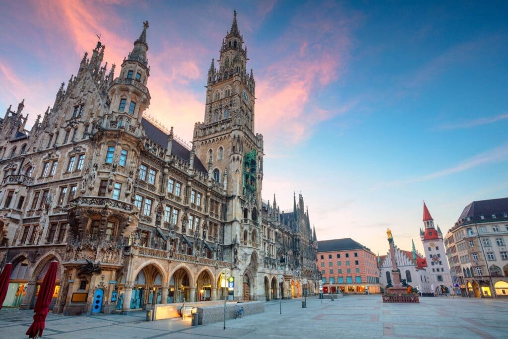 Marien Square in Munich UEFA